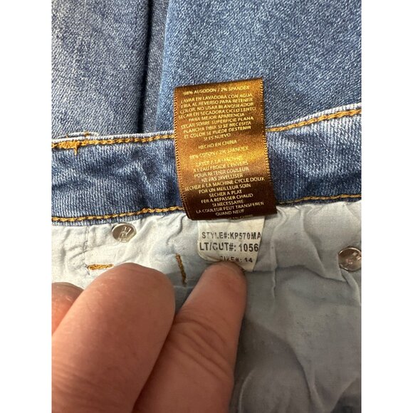 Kut From the Kloth Womens Skinny Jeans Medium Wash Style KP570MA7 Size 14 - Picture 10 of 12